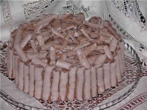 ТОРТ БЕЗЕ С ШОКОЛАДНЫМ МУССОМ