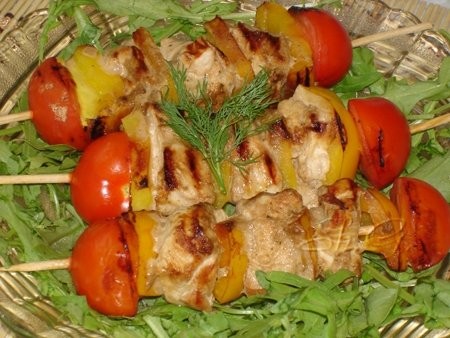 Шашлычки из курицы