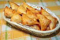 пирожки с семгой, творогом и сыром