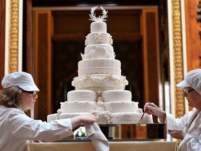 традиционный английский свадебный торт