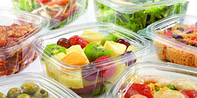 Пластиковые контейнеры для упаковки готовых блюд и продуктов питания