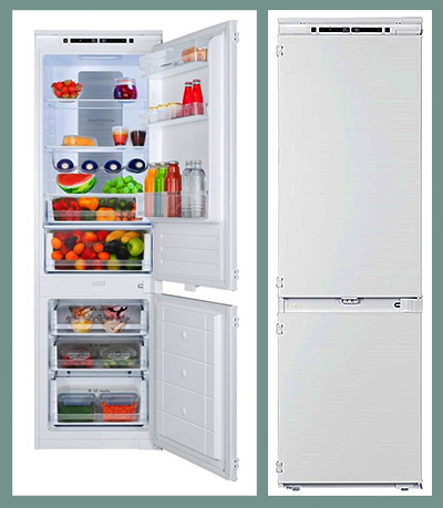 Обзор большого встраиваемого холодильника от Hansa
