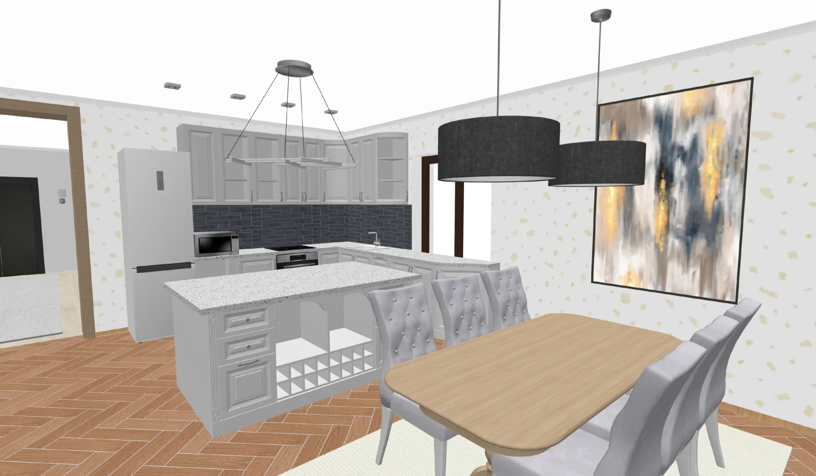 Дизайн кухни в частном доме - идеи и советы