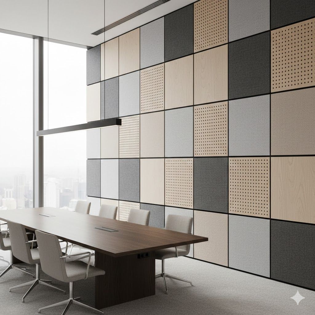 Акустические стеновые панели