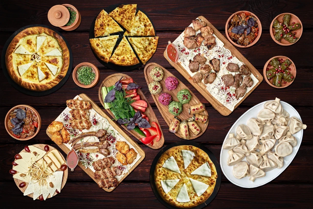 грузинская кухня. прислано