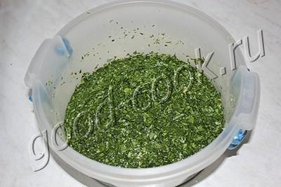 крошево (квашеные зелёные листья капусты)