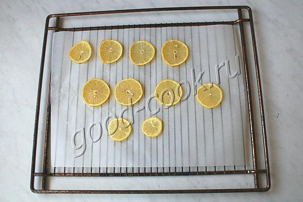 лимонные дольки в леденцовой карамели