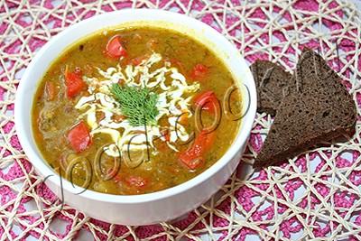 гороховый суп с овощами