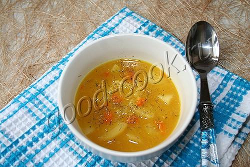 гороховый суп с копчеными ребрами
