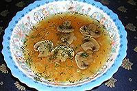 чечевичный суп с грибами