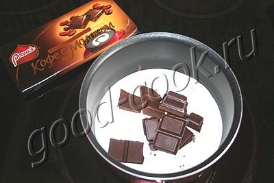 пасха полосатая с шоколадом