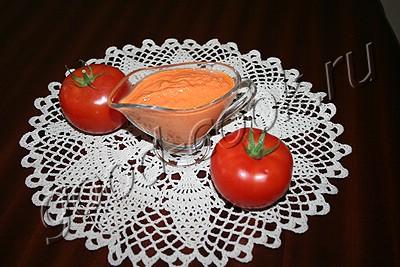 соус из печеных томатов и чеснока