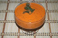 Овощной соус со свежими томатами