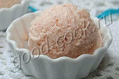 домашнее кокосовое мороженое