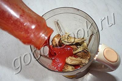 соус из баклажанов с томатным соком