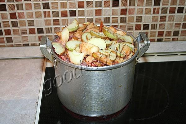 Приготовление яблочного компота «Витаминка»: