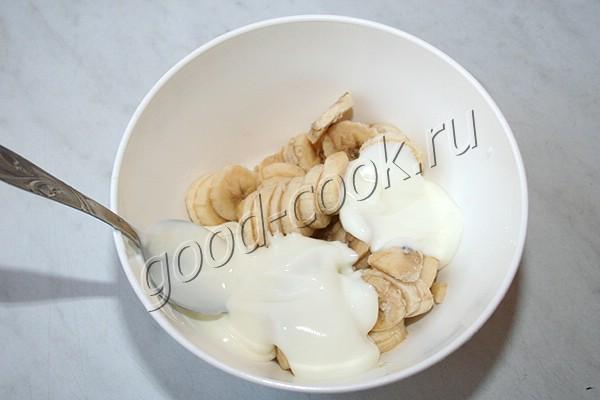 мороженое из бананов и йогурта