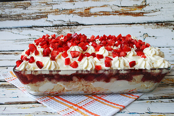 ванильные трайфлы с джемом