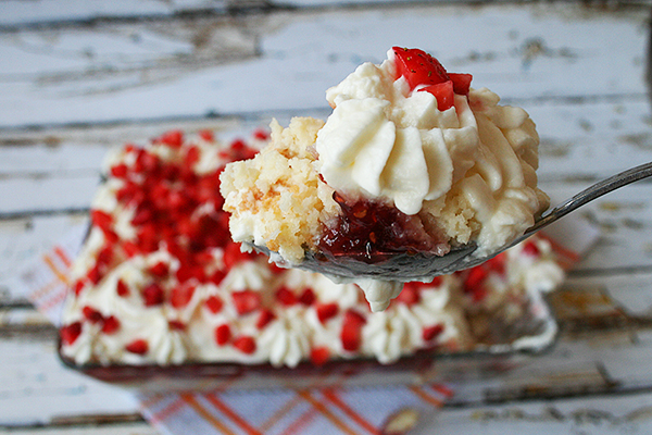 ванильные трайфлы с джемом