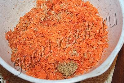 морковь с чесноком