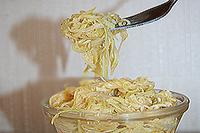 маринованные кабачковые "спагетти"