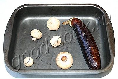 баклажановый паштет с грибами