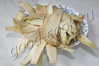 пряные баклажановые чипсы
