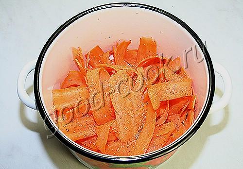 морковные чипсы