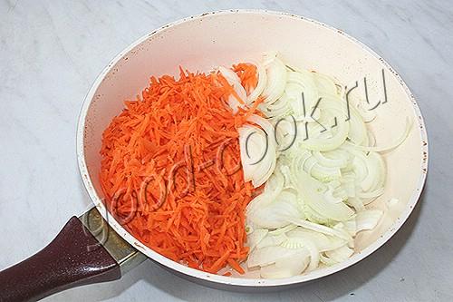 яичный паштет с овощами