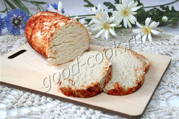 холодный куриный паштет с сыром