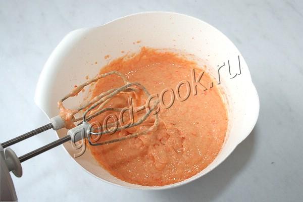 закусочный морковный торт с солёными огурцами