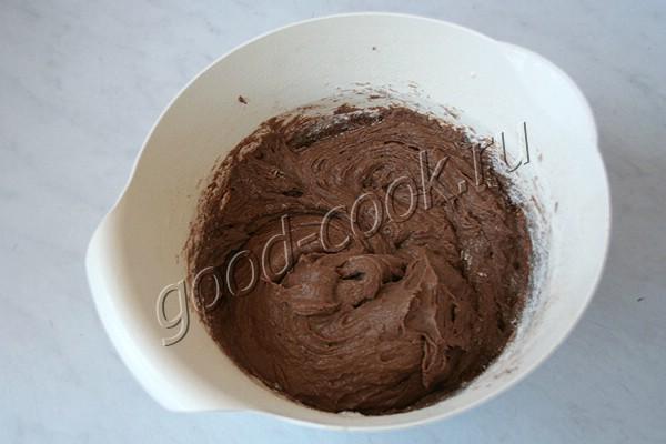 шоколадные кексы с варёной сгущёнкой