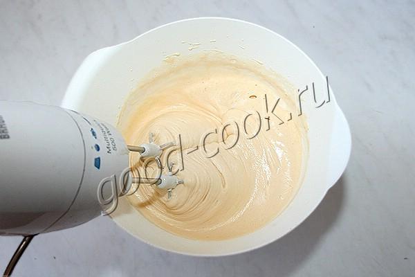 кокосовый торт с яблочным кремом