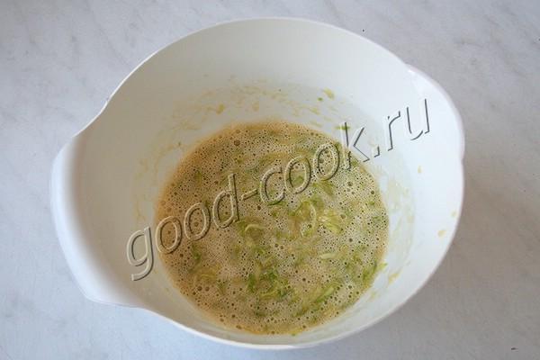 жареные лепёшки с кабачками и зеленью