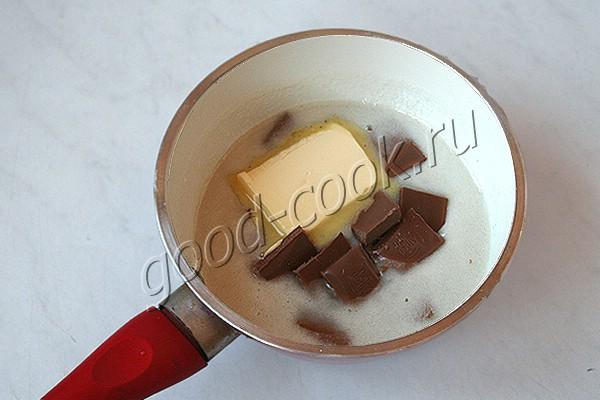 зеркальная шоколадная глазурь на творожном сыре