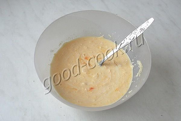 жареные сырные лепёшки (из жидкого теста)