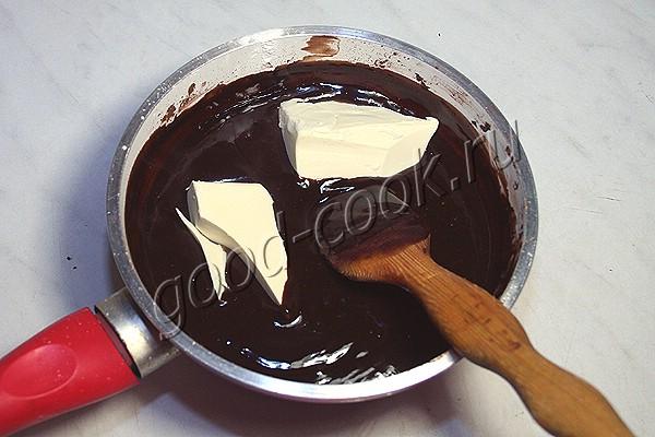 шоколадные кексы на заварной помадке