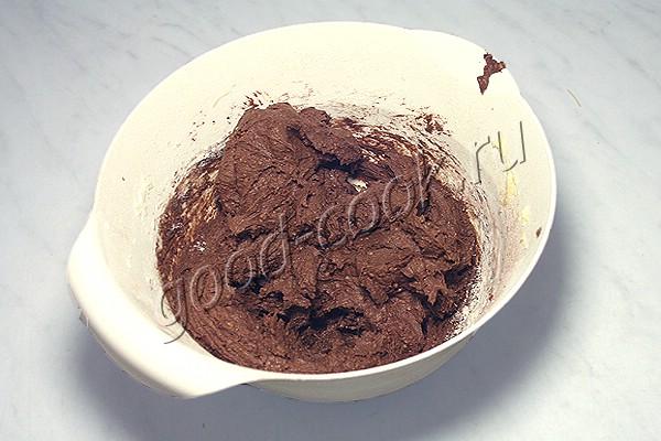 американское шоколадное печенье с арахисом