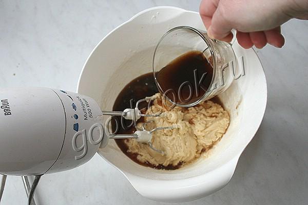 кофейно-ореховое печенье