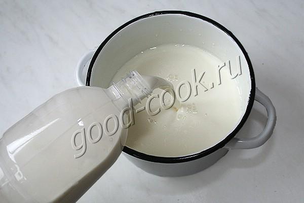 крем из молока