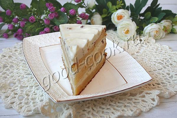 творожный торт "Белый шоколад"