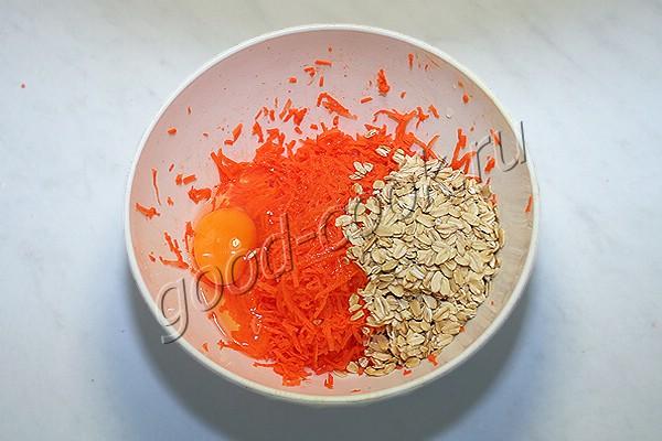морковно-овсяное печенье