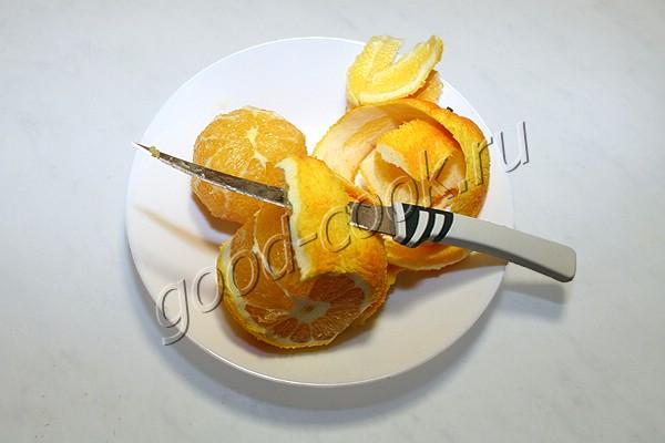 торт с апельсиново-сливочным муссом