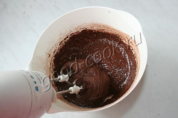 шоколадно-кокосовый торт