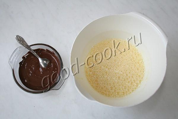 масляно-сметанный бисквит на шоколаде