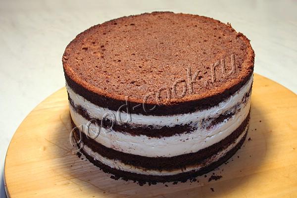 шоколадный торт "Вишня-карамель"