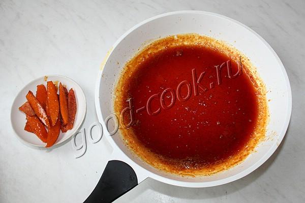 морковный торт с апельсиново-карамельным кремом