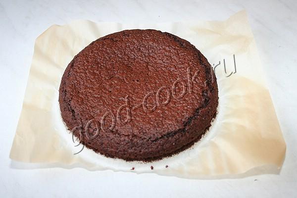 творожный муссовый торт с шоколадным бисквитом на рисовой муке