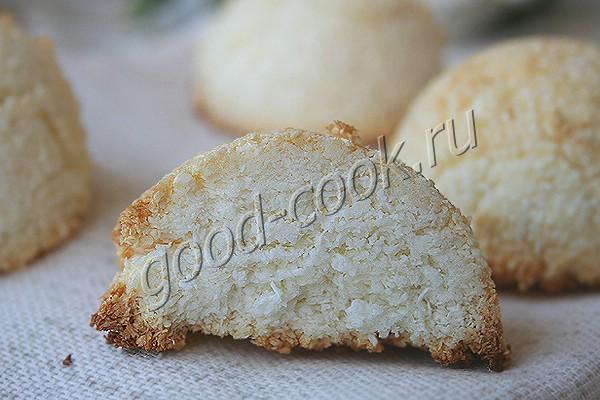 кокосовое печенье из трёх ингредиентов