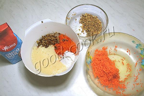 морковный торт с овсянкой (безглютеновый)